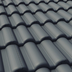 Цементно-песчаная черепица